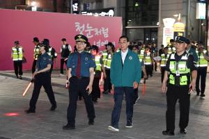 민.관.경 합동 다중밀집지역 T.O.P 순찰(중부경찰서):1번째 이미지