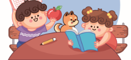 백일장 대회 일러스트