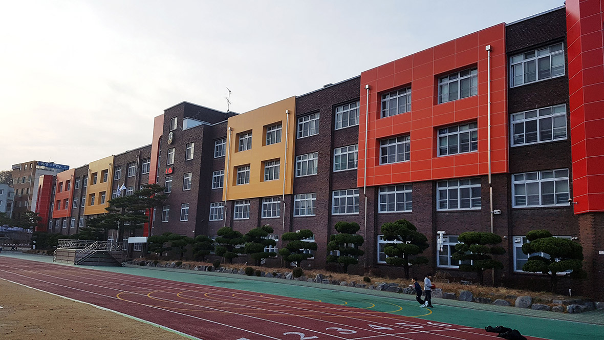 2021년 대흥초등학교 전경