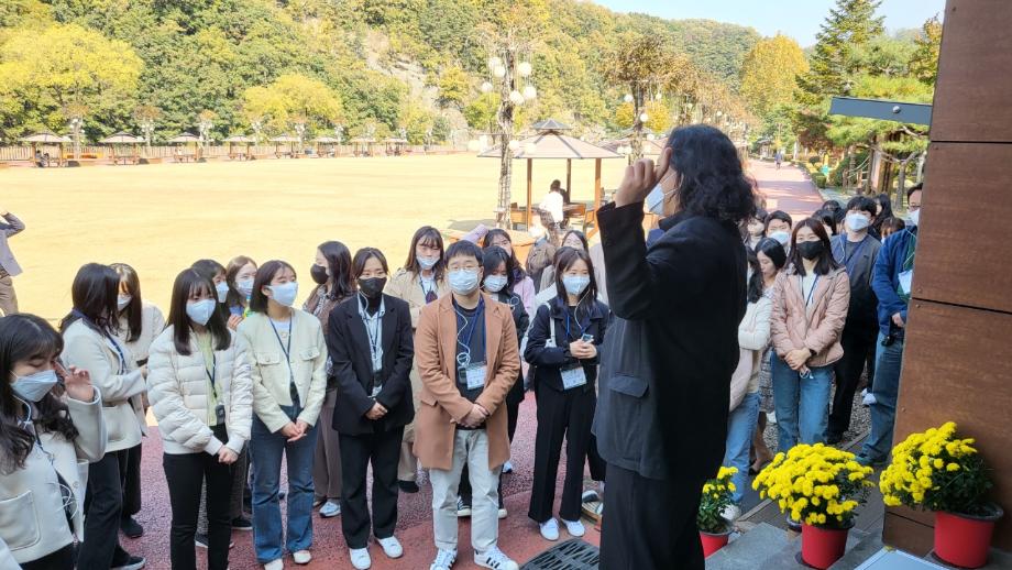 대전 중구 신규 공무원 방문(10월 27일) 이미지