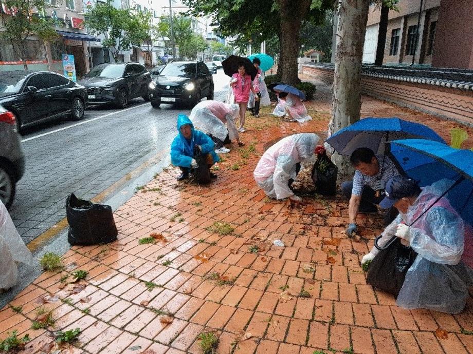 추석맞이 잡풀제거(통장협의회) 이미지