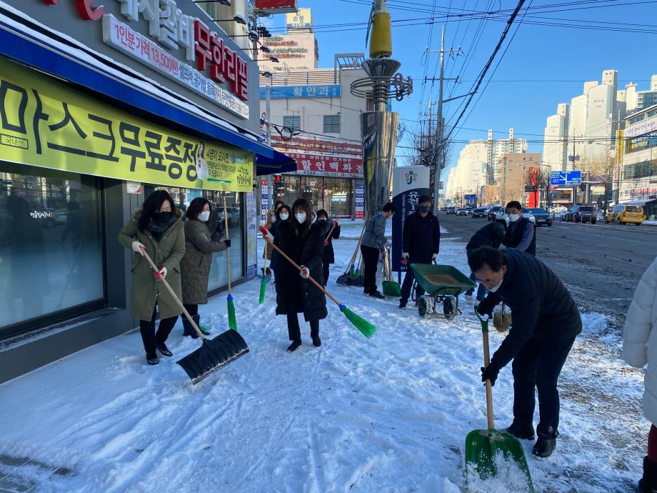 간밤에 눈이 많이 왔네요~ 이미지