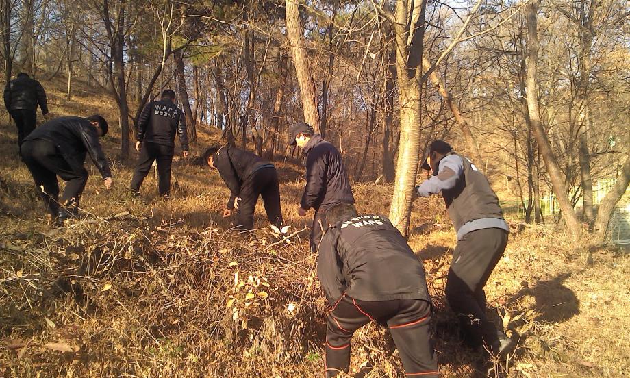 보문산 주변 ‘밀렵합동단속 및 불법엽구 수거’ 이미지