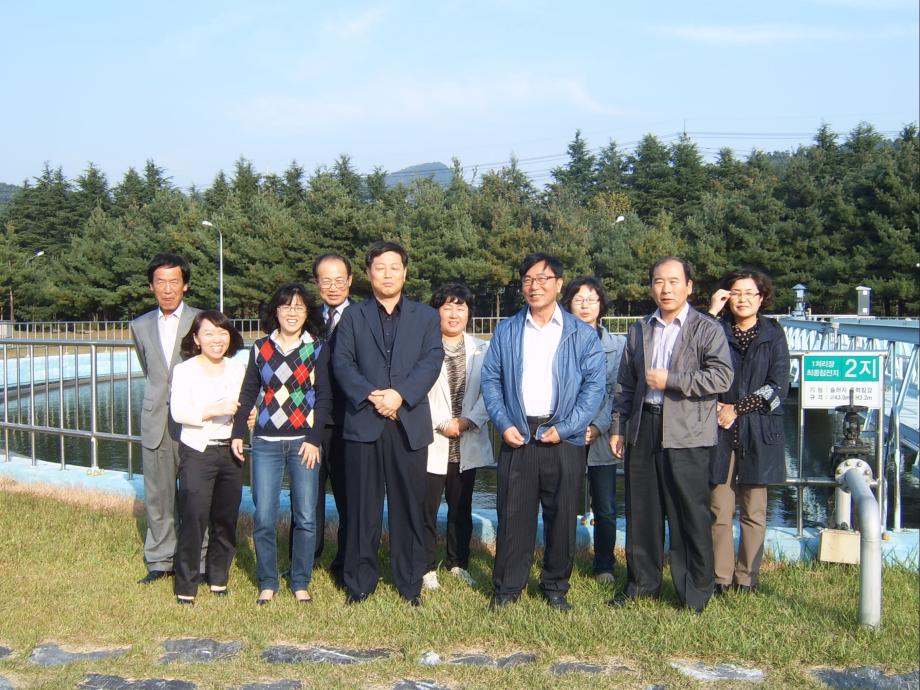 중구청 직원 환경기초시설 현장 교육 실시 이미지