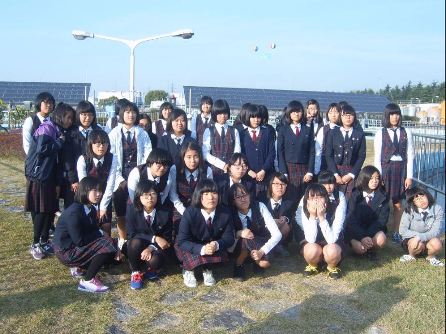 충남여자중학교 환경기초시설견학 이미지