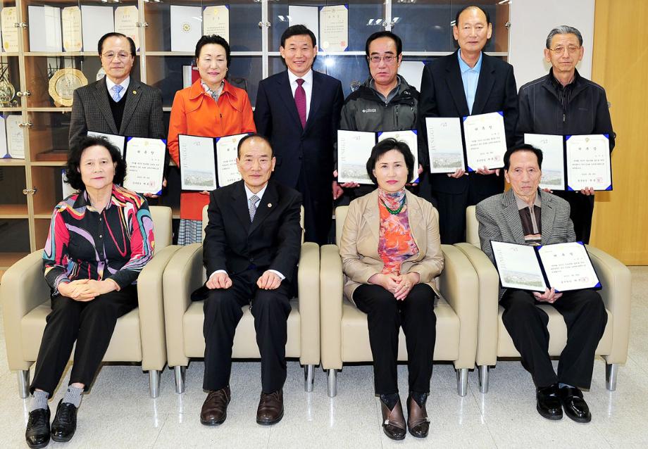 정보화실버봉사대 위촉식 이미지
