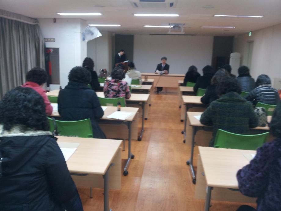 중구 그린리더 교육 - 동절기 전기절약 일환 탄소포인트제 20%이상 가입 확대 동참 이미지