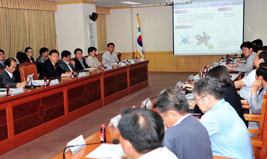 선화·용두지구 기반시설용역 중간보고회 이미지