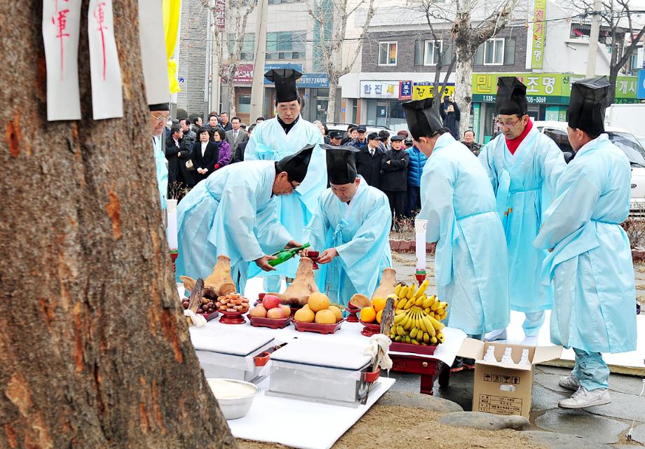 중구, 주민의 풍요와 평안 기원 이미지