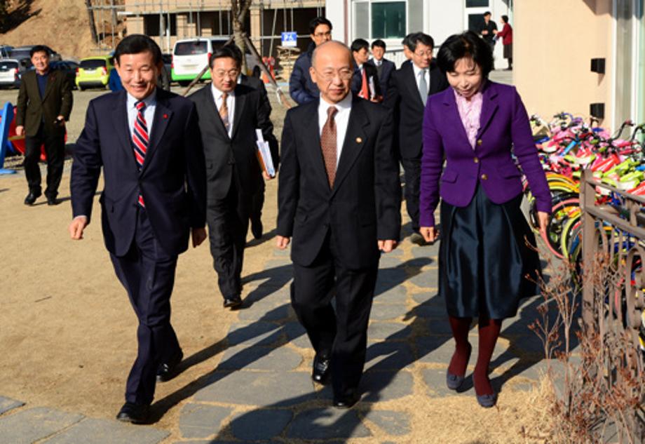 중구, 문형표 보건복지부 장관 방문 이미지