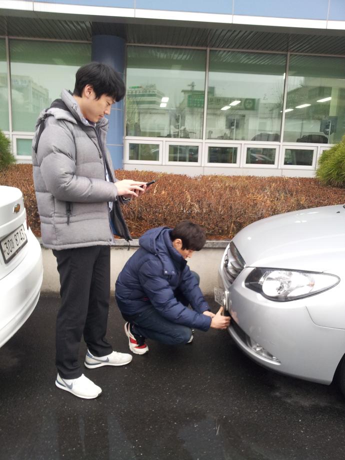 자동차세 체납차량 번호판 영치 운영 이미지