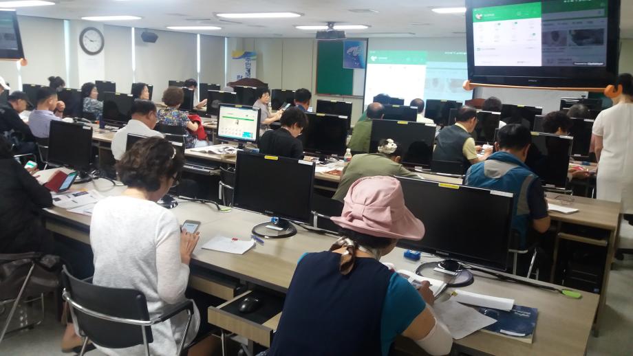 3기 스마트폰 활용과정 교육 운영 이미지