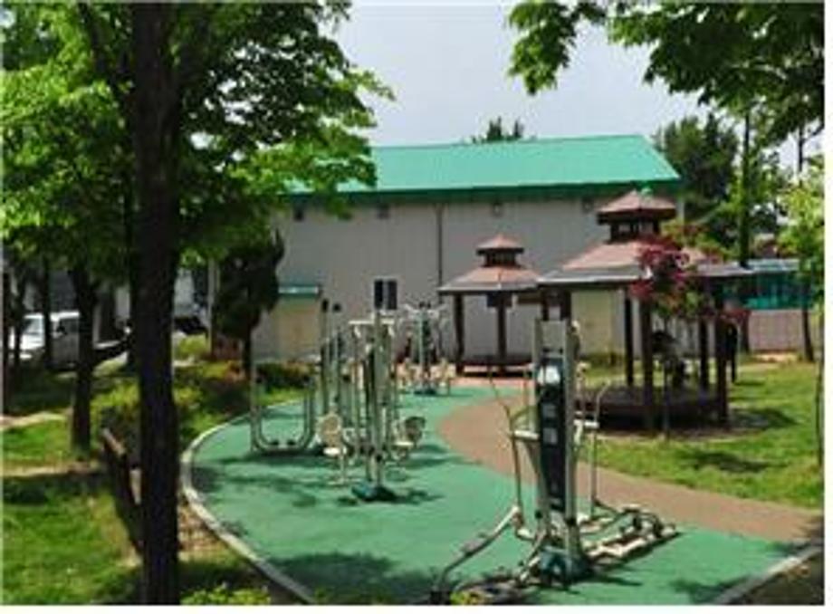 산성생활체육관 전경 이미지