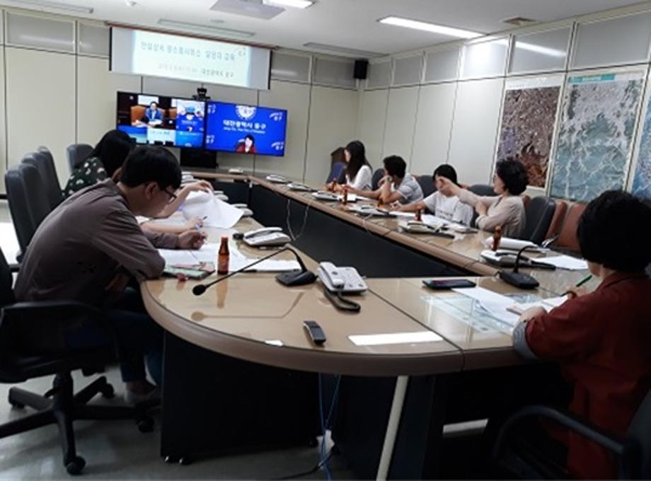 안심상속  원스톱 서비스 온라인 신청관련 영상교육 이미지