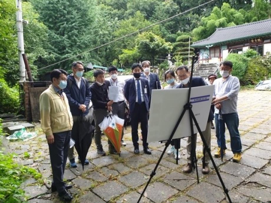 (7.13.)문화체육관광부, 제2뿌리공원사업 현장실사 방문 이미지