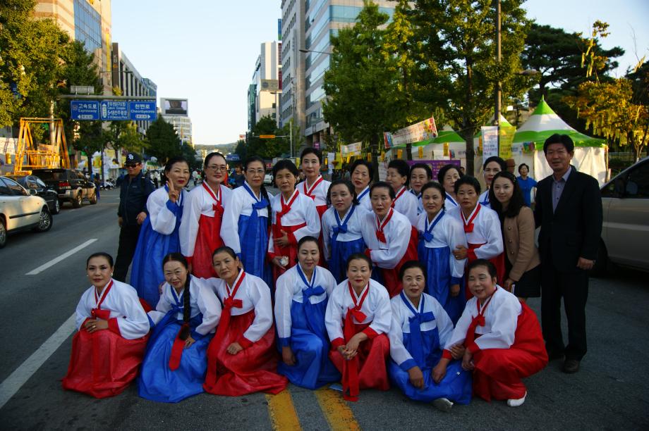 한국무용 전국주민자치프로그램 발표회 참가 이미지