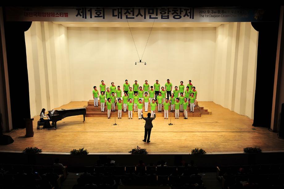 제1회 시민합창제(대전국제페스티벌) 이미지