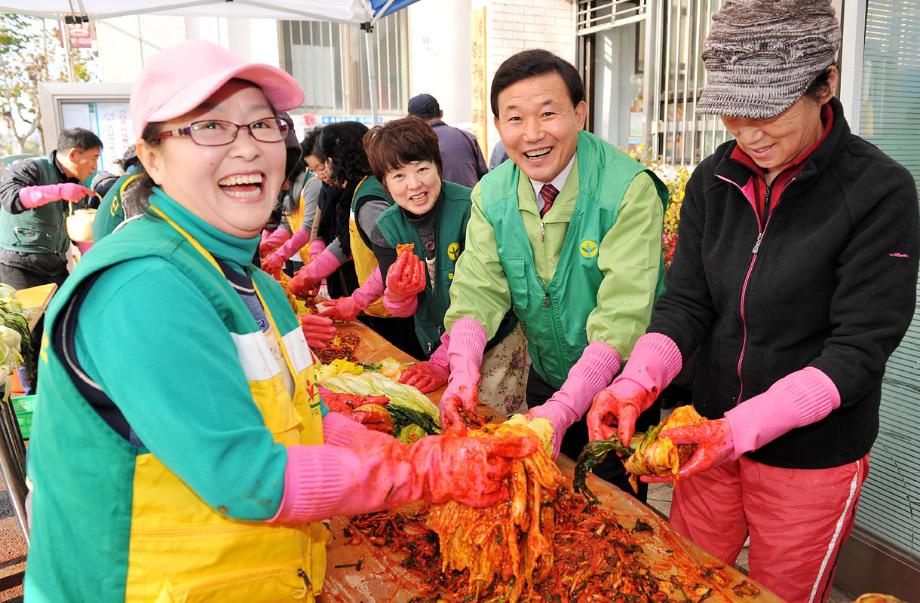 석교동 사랑의 김장나누기 이미지