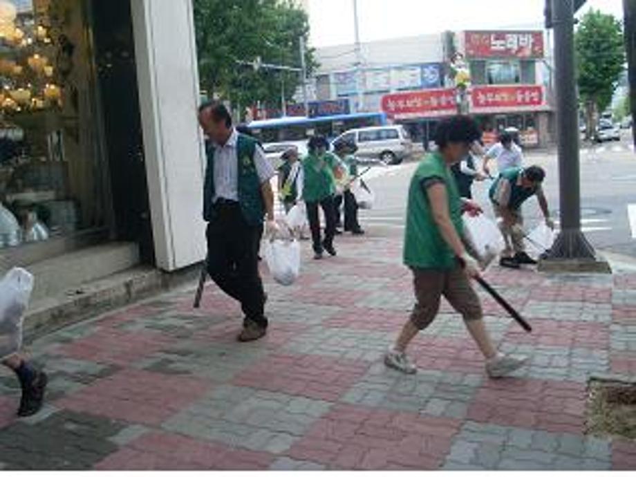 피서객 맞이 대청결의 날 운영 이미지