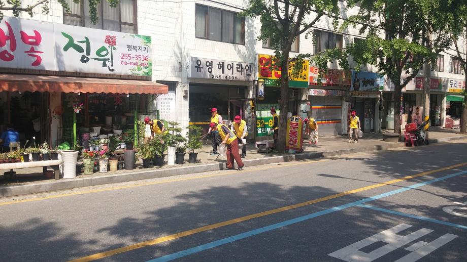 죽말경로당, 「살기 좋고 쾌적한 우리동네 가꾸기」 이미지