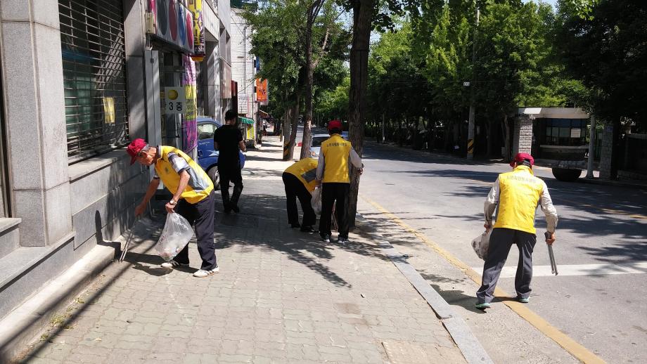 죽말경로당, 「살기 좋고 쾌적한 우리동네 가꾸기」 이미지