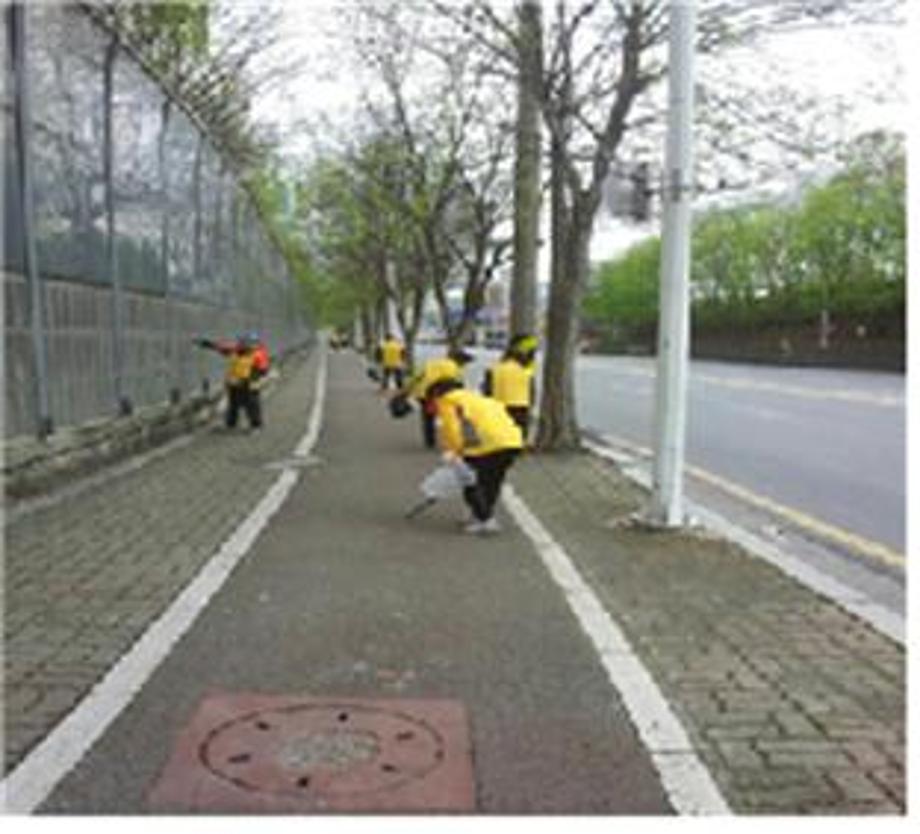 금호아파트경로당, 「살기 좋고 쾌적한 우리동네 가꾸기」 이미지