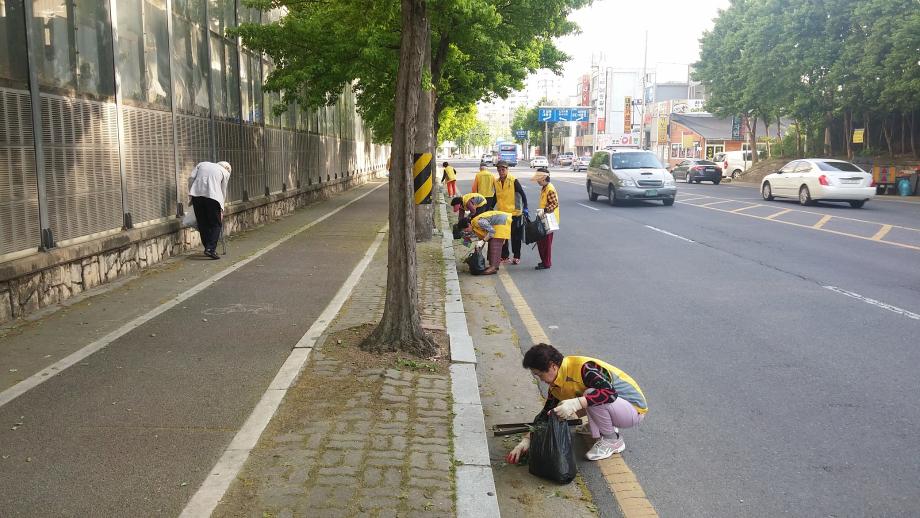 금호아파트경로당, 「살기 좋고 쾌적한 우리동네 가꾸기」 이미지