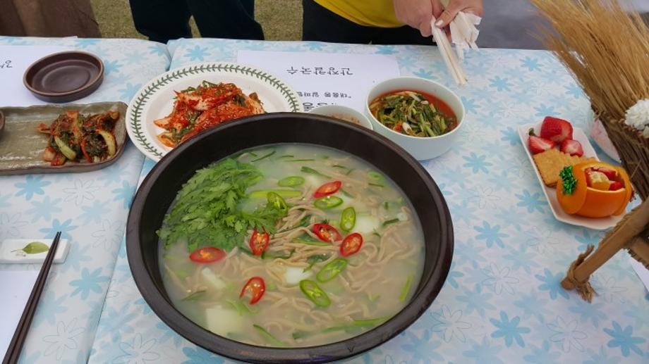 대전칼국수축제 대흥동 엄마 손맛 경연대회 우승 이미지