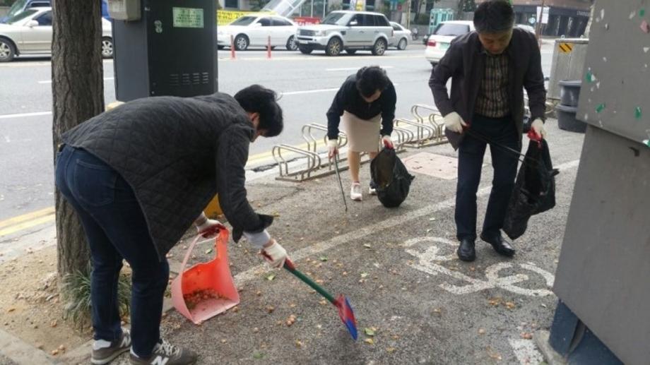 대흥동, 클린사업 추진 활동 이미지