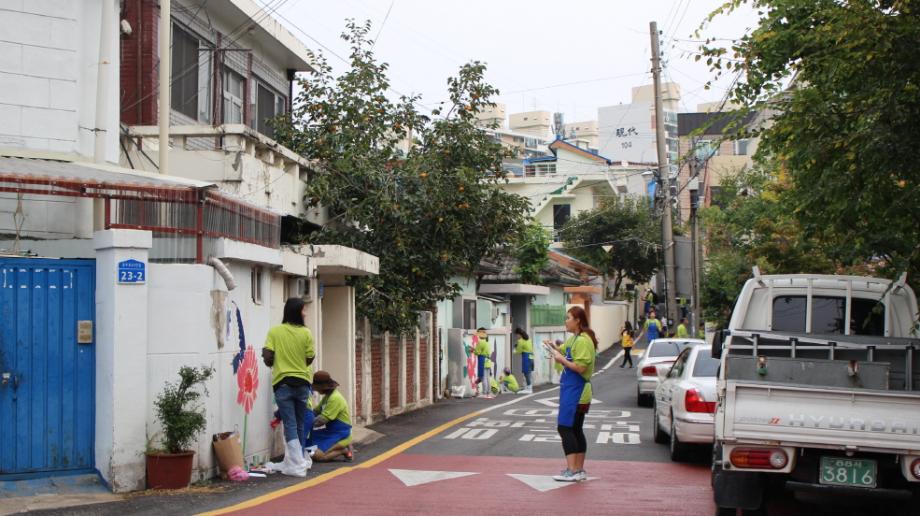 용두동, 안심마을 조성 사업 마무리 이미지