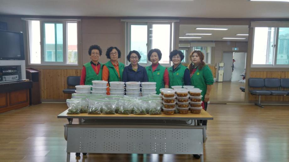 태평1동, 새마을부녀회 사랑의 밑반찬 나눔 봉사 이미지