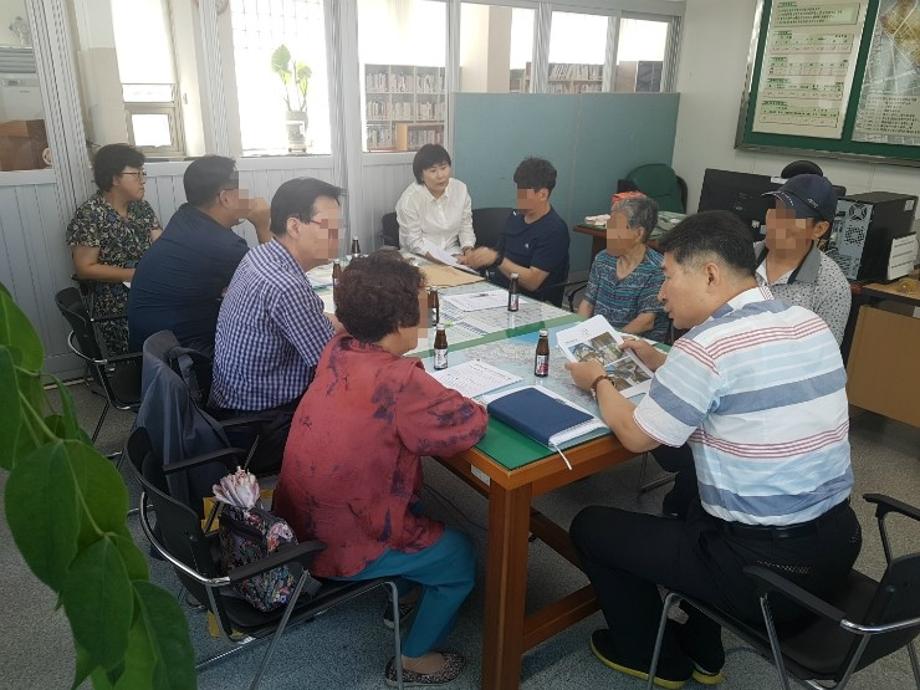 용두동, 붕괴위험 건물 발생에 따른 소유자 대책회의 및 빈집정비 사업 연계 추진 이미지