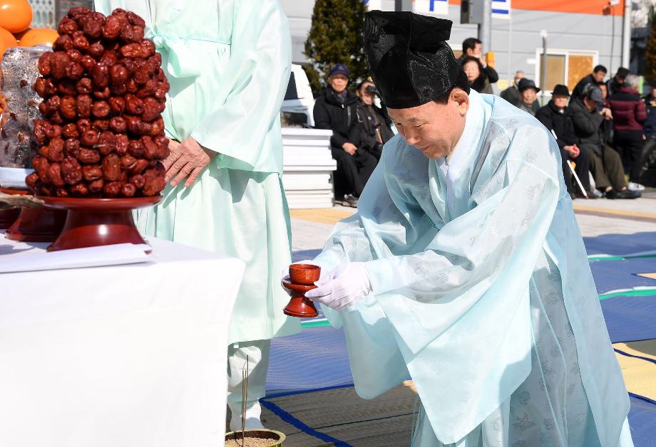 제8회 용신제, 주민안녕 및 지역발전 기원 이미지