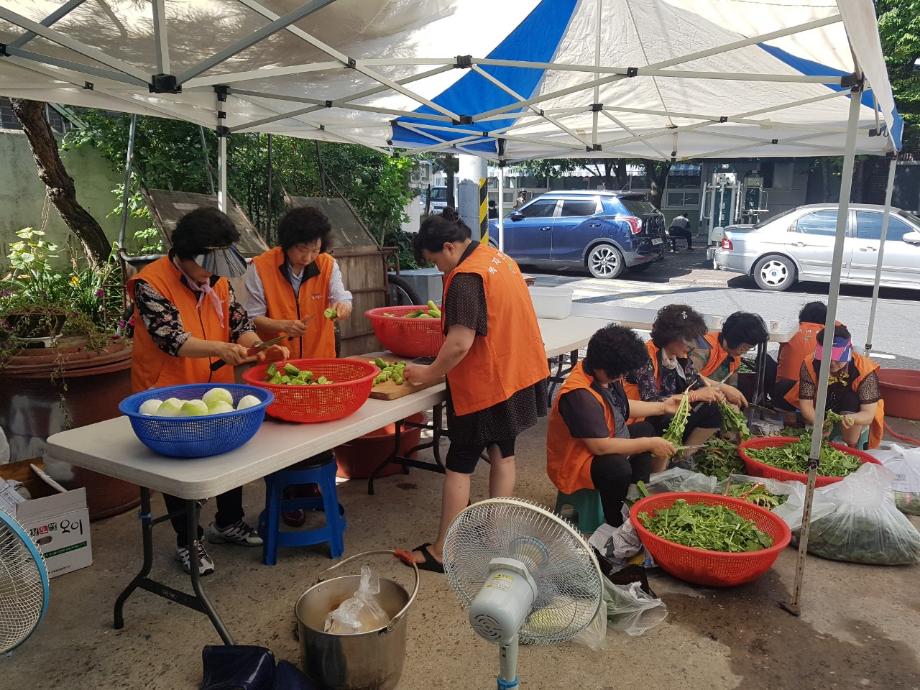 복지만두레 초복맞이 삼계탕,밑반찬 나눔 봉사활동 실시 이미지