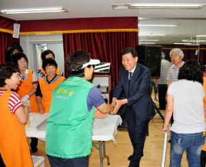 산성동새마을부녀회 초복맞이 오찬 제공