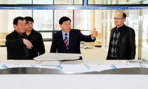 효문화관리원 시설개선공사 현장 방문
