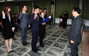 신규공무원 임용장 수여