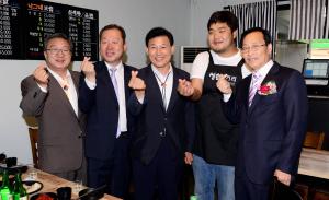 유천시장 청년상인 창업점포 개장식