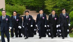 제61회 현충일 보훈공원 참배