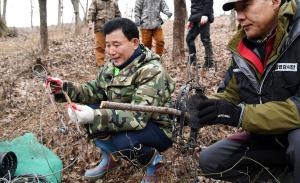 불법 밀렵도구 제거활동
