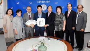 효 인성교육원 임원 방문
