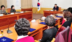 임기만료 통장 감사장 수여식