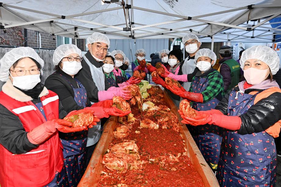 사랑의 김장나눔 행사(용두동)